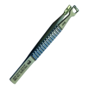 Dacamara Meibomian Gland Expressing Forceps, Titanium, 6mm Roller Pin, Perfectly Curved Smoothly Polished Plate Lays Perfectly In Groove Of Rolling Pin 